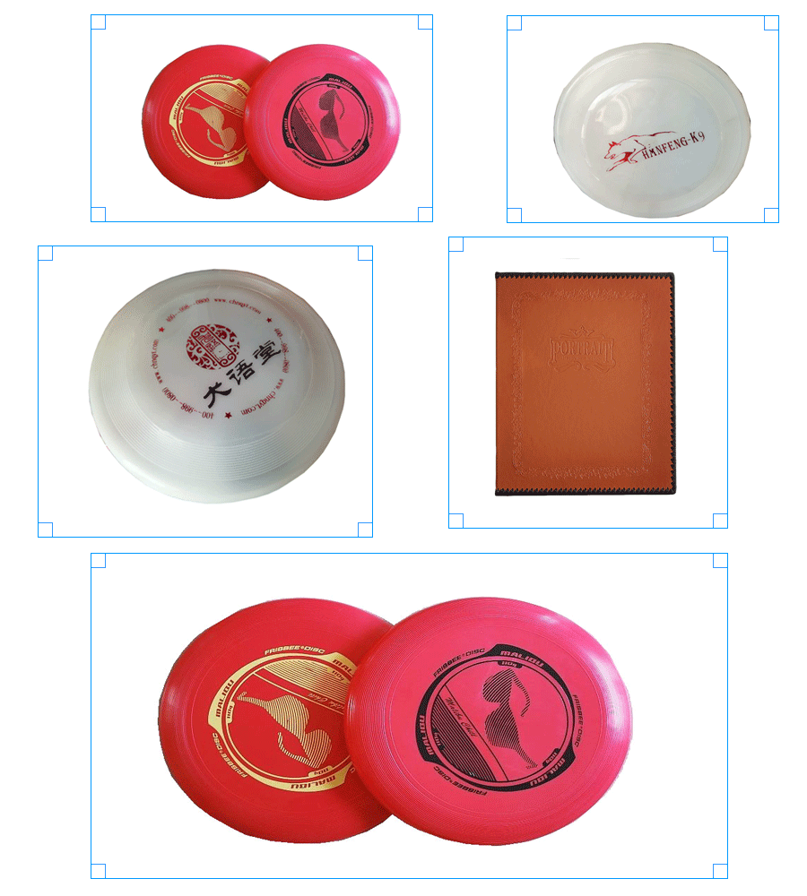 Frisbee automatic foil stamping machine