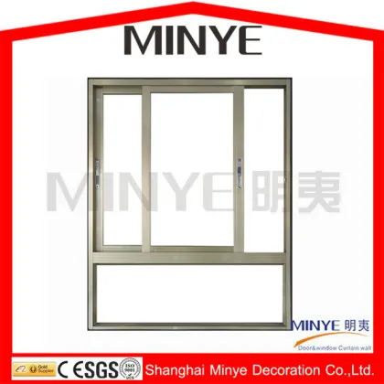 sliding windows with fly screen/cheap sliding window/aluminum profile sliding windows