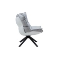 French Fan Back Dining Chair Chair sedia grigio