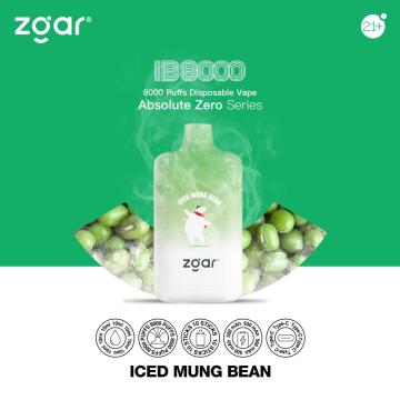 ZGAR AZ Ice Box-Absolut-Null Bluberry