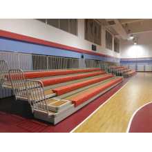 Hollow bench rectractable bleacher