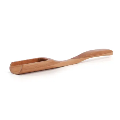 Natural Bamboo Wood Tea Scoop for Loose Leaf Teas and Coffee