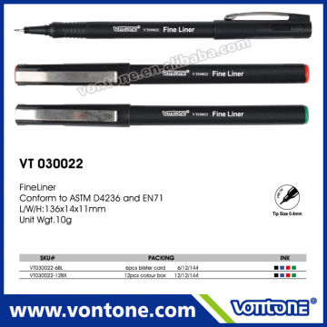 hot sale colorful fine liner pen
