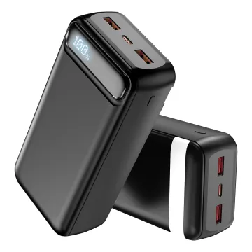 50000mAh High-Capacity Power Bank with LED Lights - OEM Logo Available