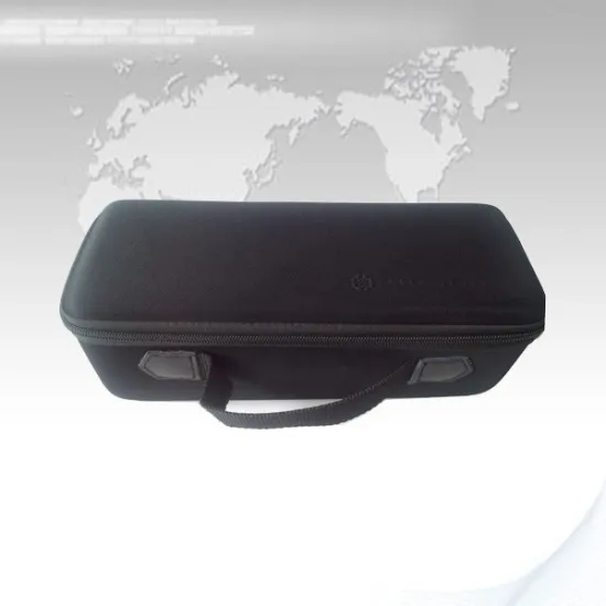 Customized manufacture womens briefcase accessories lock briefcase with zipper and custom logo and waterproof eva briefcase