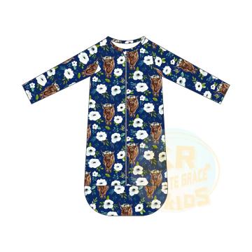 Unisex Bamboo Romper Jumpsuit - Newborn to Kids Size Comfortable Pajamas