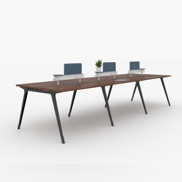 BERSON Factory Direct Supply Face-to-Face 6 Seats Frame Workstation Desk Office Furniture Guangzhou