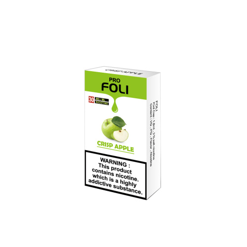 Knuspriger Apfelsaft Vape Pod Foli Pro Cube