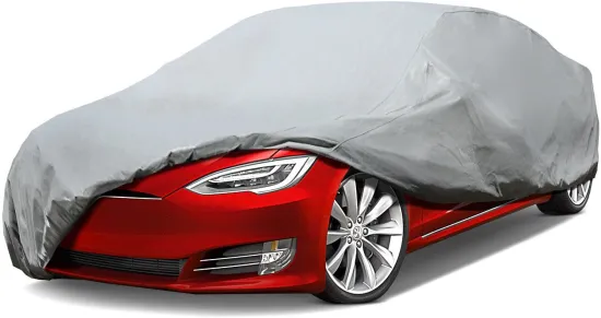 Gray 7 Layer Super Soft Car Cover