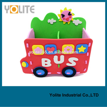 creative stationery pencial vase/cartoon cute animal for children study