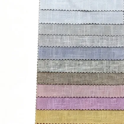 Multi-Tone Slub Linen Fabric