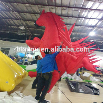 2014 new giant inflatable Horse model for advertising