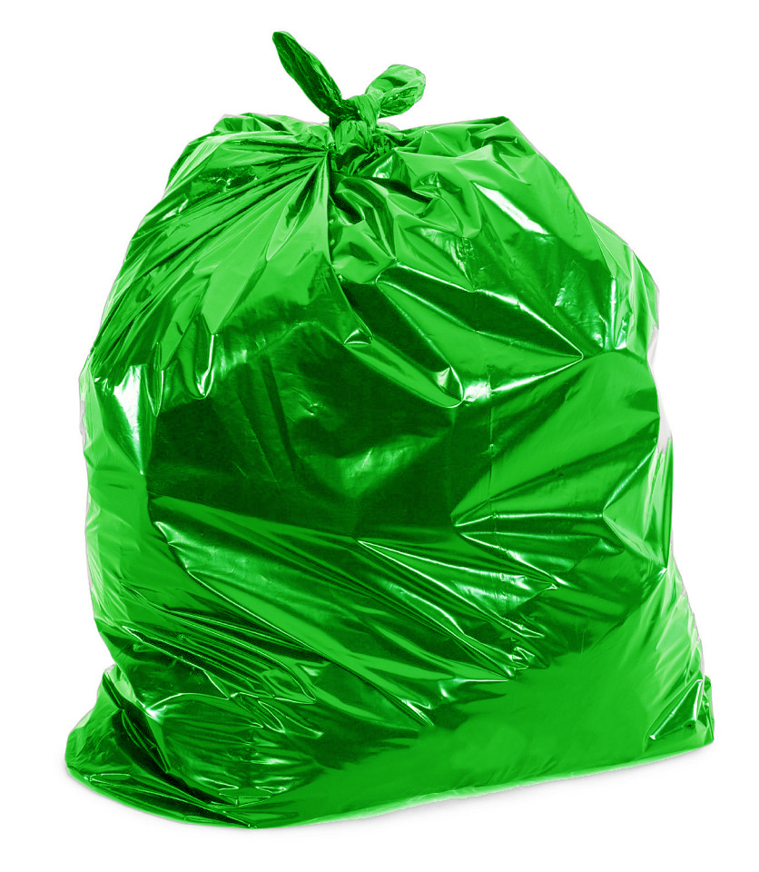 Green Custom 55 Gallon Trash Bag Black Ldpe Black Bin Liners Heavy Duty Polythene Rubbish Plastic Bag