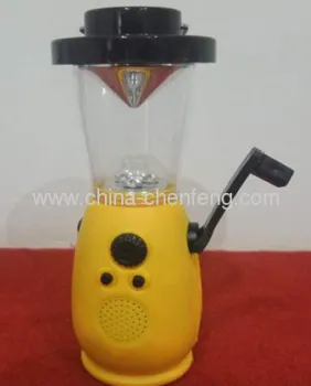 Dynamo Camping Lanterns With Radio 