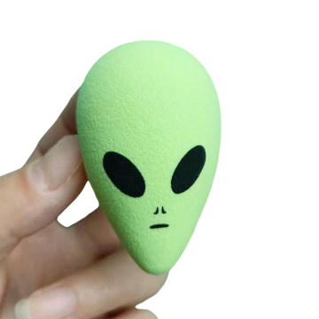 Halloween Alien Vegan Beauty Sponge Latex-Free Makeup Blender Sponges