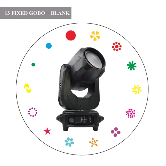China bigdipper stage lighting 260w 9r led moving head lb260