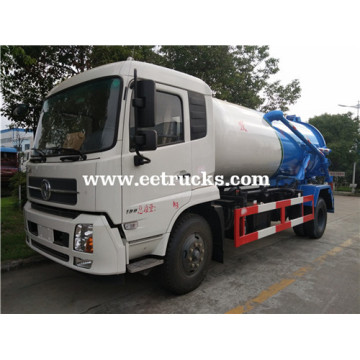 Camions d&#39;aspiration de Dongfeng 10 CBM Dung