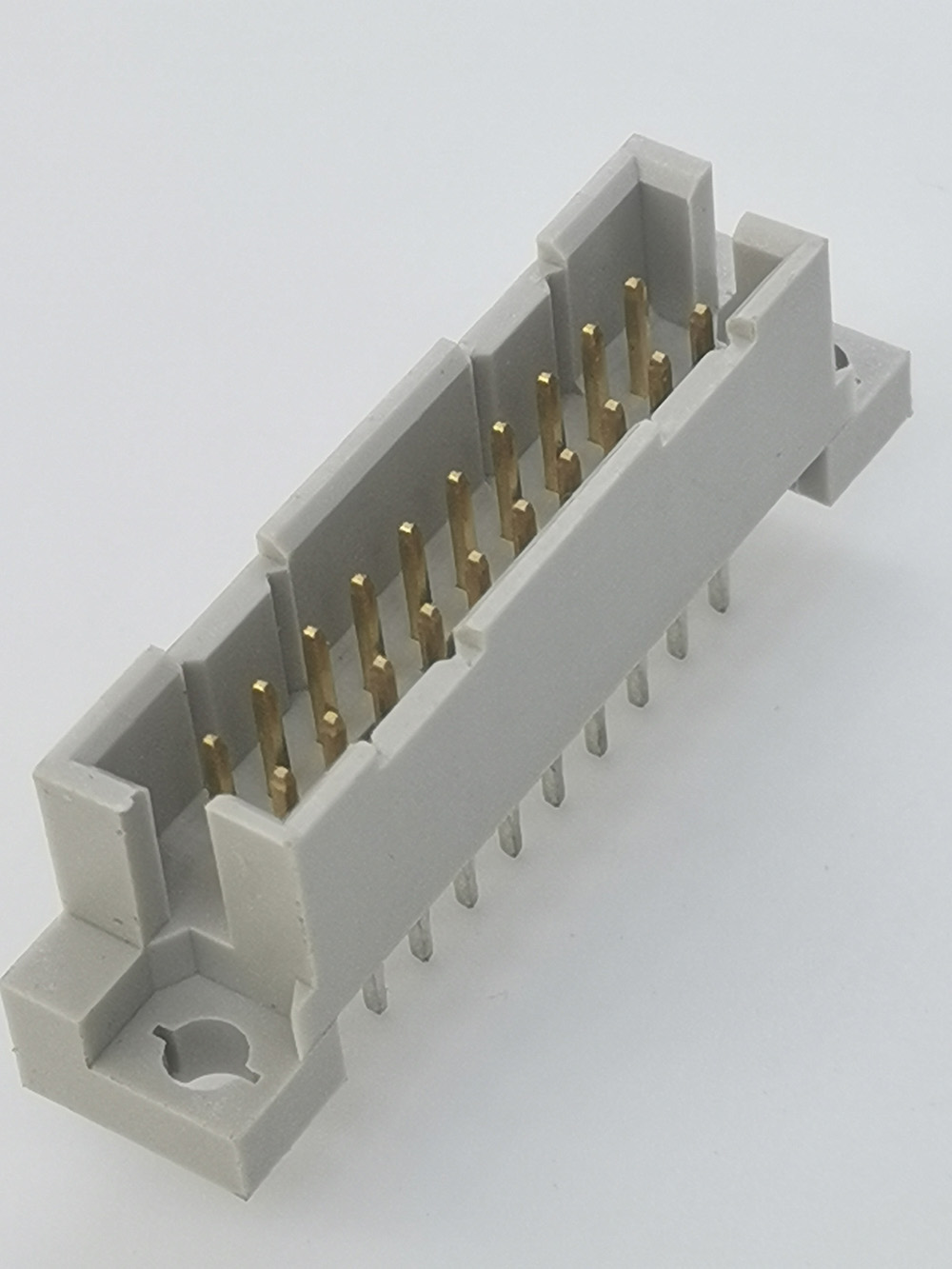 20 Pins DIN41612 Vertical Plug Type 0.33Q Connectors