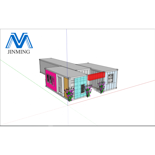 20ft 40ft Modular House Shipping Container House