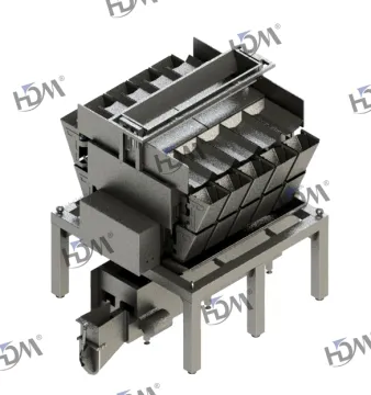 Potato Onion Packing Machine with Linear Weigher for Large Volume Multihead Weighing