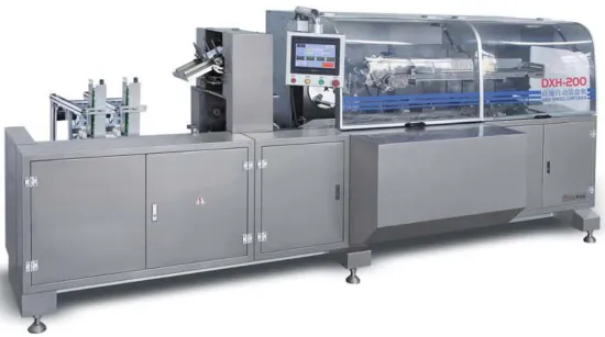 Automatic Pharmaceutical Machinery / Cartoning Machine High Speed For Blister Packing