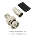 CCTV BNC Crimp Connector สำหรับสายเคเบิล RG59 U