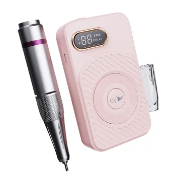 Rechargeable Manicure Nail Drill Machine with Kit for Professional Beauty Care at Home and Salon