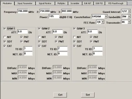 DVB-S to DVB T Modulator (8*DVB-S/S2 in,3*DVB-T RF out)