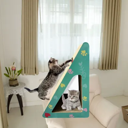 High Quality Scratch Board Sturdy Triangle Cat Scratch Toys