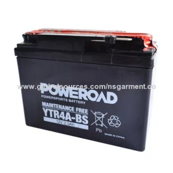 Maintenance-free Motorcycle Battery, Supplied Dry with Acid Bottle, 12V/2.3Ah Capacity