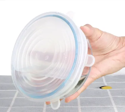 Flexible Silicone Lids for Fresh Food Preservation