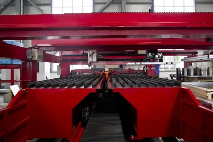 Germany Neugart reducer steel fiber laser round bar cutting machine