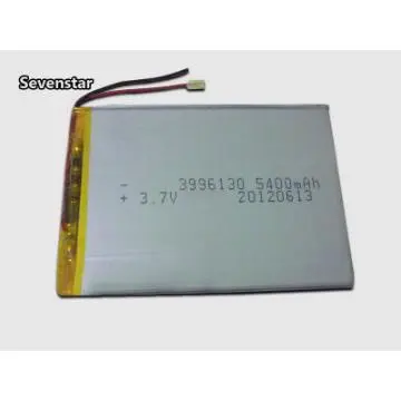 3.7V 5400mAh Li polymer rechargeable batteries,Recycling batteries.