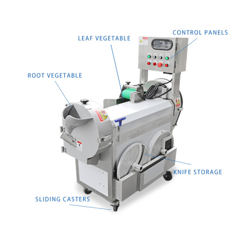 Industrial Vegetable Cutting Machine Double Inlet Vegetable Cutting Machine Factory