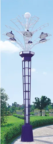 Stainless Steel or Iron Steel Courtyard Lamp