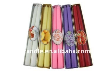 8" Straight Tapered Candle (2-in-1)