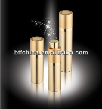twist gold lotion bottle