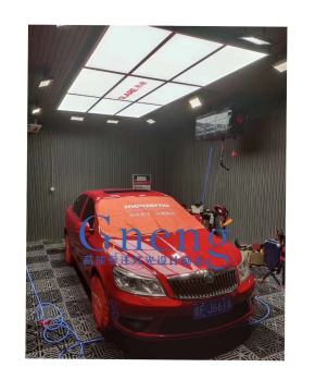 자동차 디테일 및 연마 용 맞춤형 설계 LED 조명 상자 - 1 단계 설치