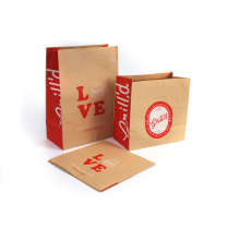 Sacos de papel vintage ecológicos