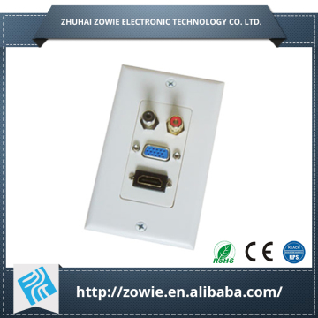 HDMI /VDA/RCA faceplate