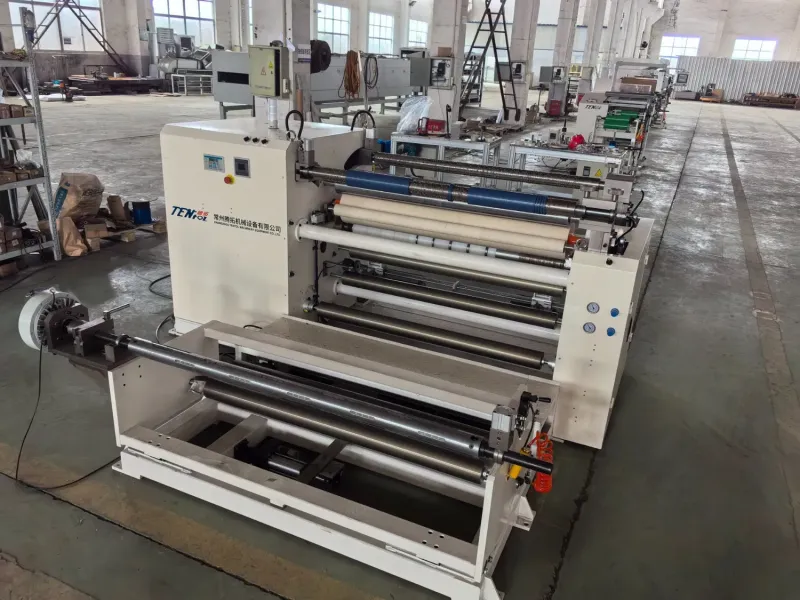 PLC Controlled Automatic Tension Film/Paper Slitting Machine