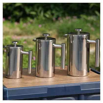 Golden Stainless Steel French Press