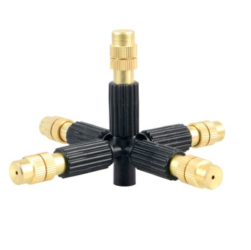 High Quality 5 Nozzle Brass Fogger Irrigation System for Greenhouse Gardening
