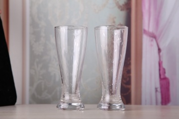 Kabarcık Pilsner bira bardakları