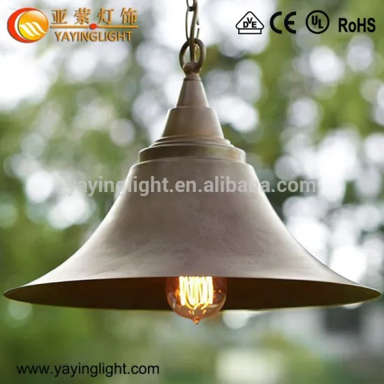 European restaurant bar pendant lights retro industrial glass pendant lamp