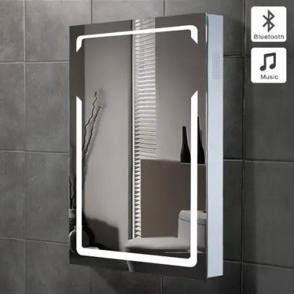 Hilton hotel project bathroom mirror with LED light