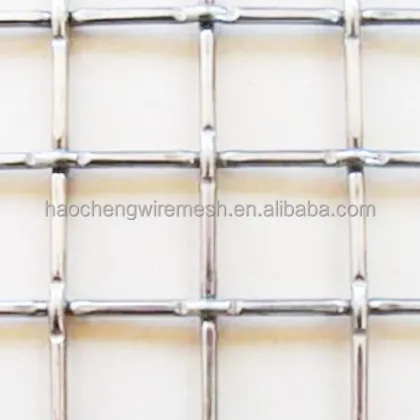 Crimped Wire Mesh 2.87mm Thk 25mm SS304 Stainless Steel