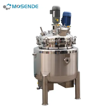 250L Cosmetic Cream Mixing Machine - Reactor Chemical Machinery Equipment