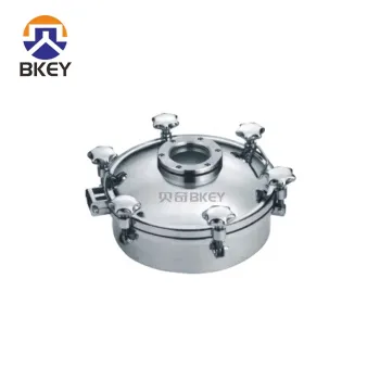 SS304/316 Sanitary Manway for Water, Oil, Milk Storage Tanks