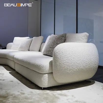 SAINT-GERMAIN Curved Convertible Sofa Modular Luxury